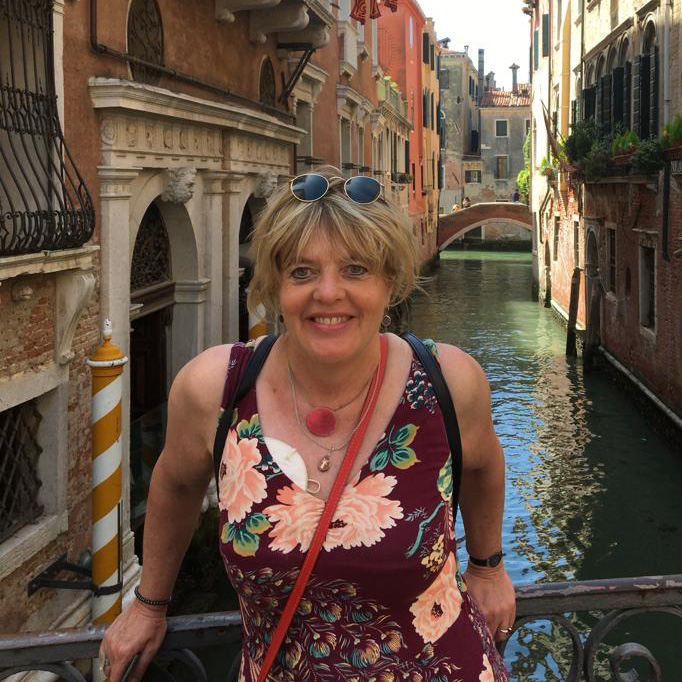 Mirjam Gouweloos in Venetië