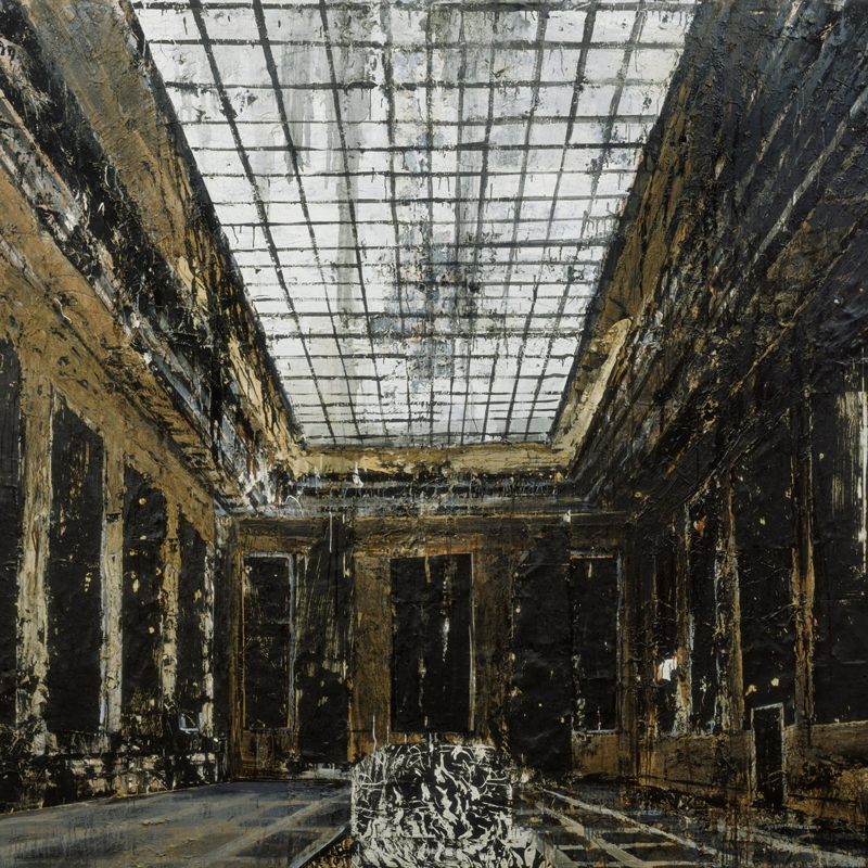 Schilderij Schilderij Innenraum van Anselm Kiefer