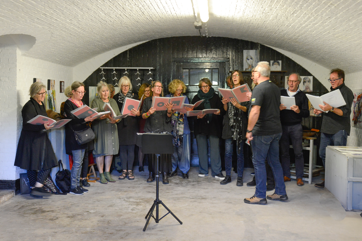 Openbare repetitie van Koor Het Groote Leughen