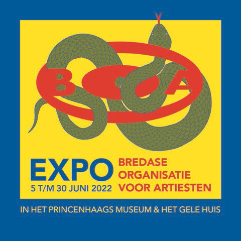 poster expo Bredase Organisatie voor Artiesten 2022