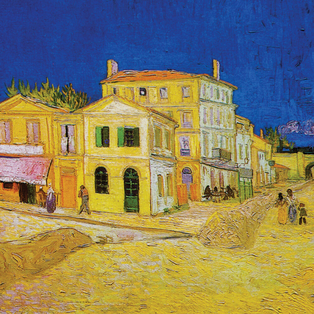schilderij Het Gele Huis van Vincent van Gogh