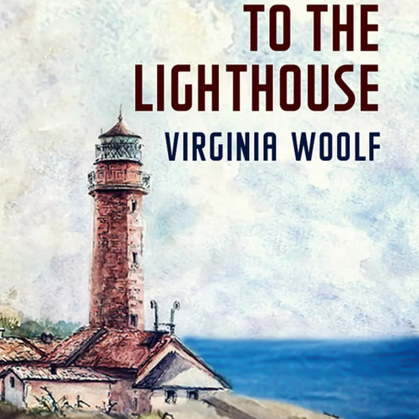 Kaft van het boek To the lighthouse geschreven door VirginiaWoolf
