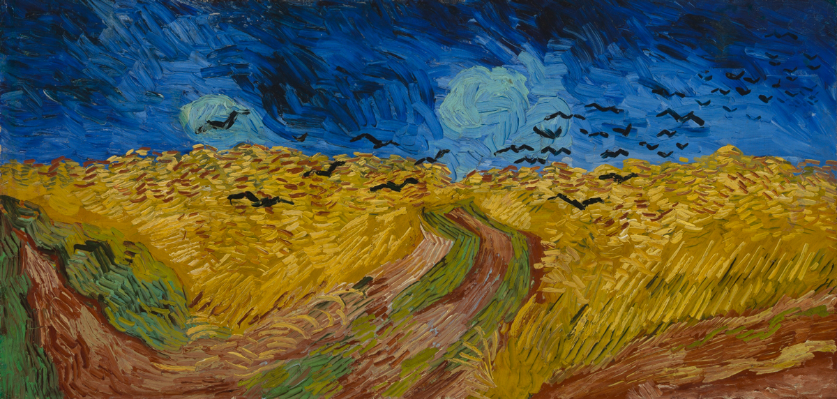 Schilderij Korenveld van Vincent van Gogh