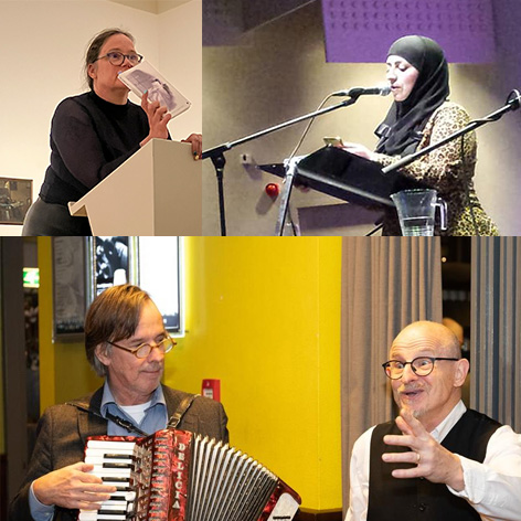 Badia Et-Talabi, Elsbeth Boom en Martin Peulen
