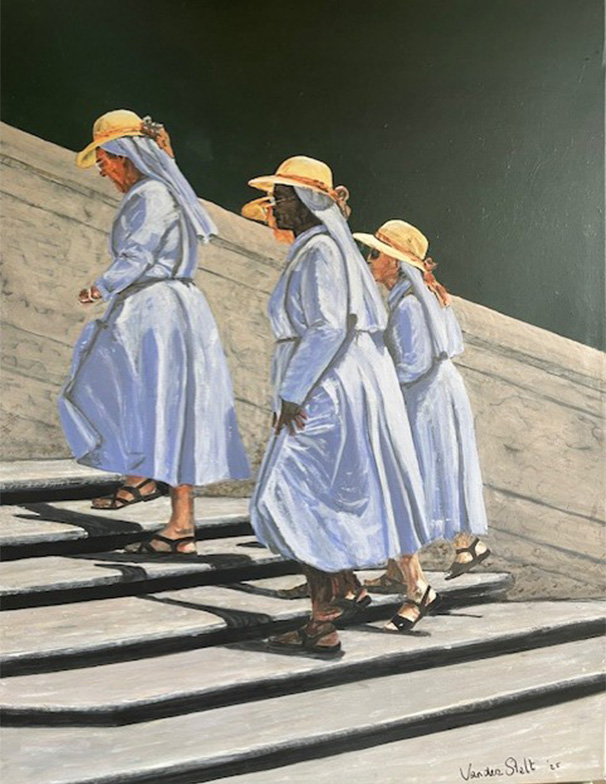 Gerard van de Stelt, vier dames