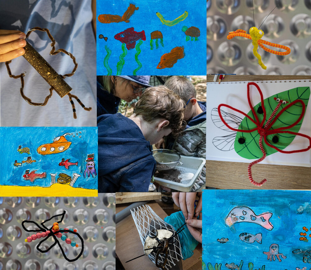collage kunstplukken