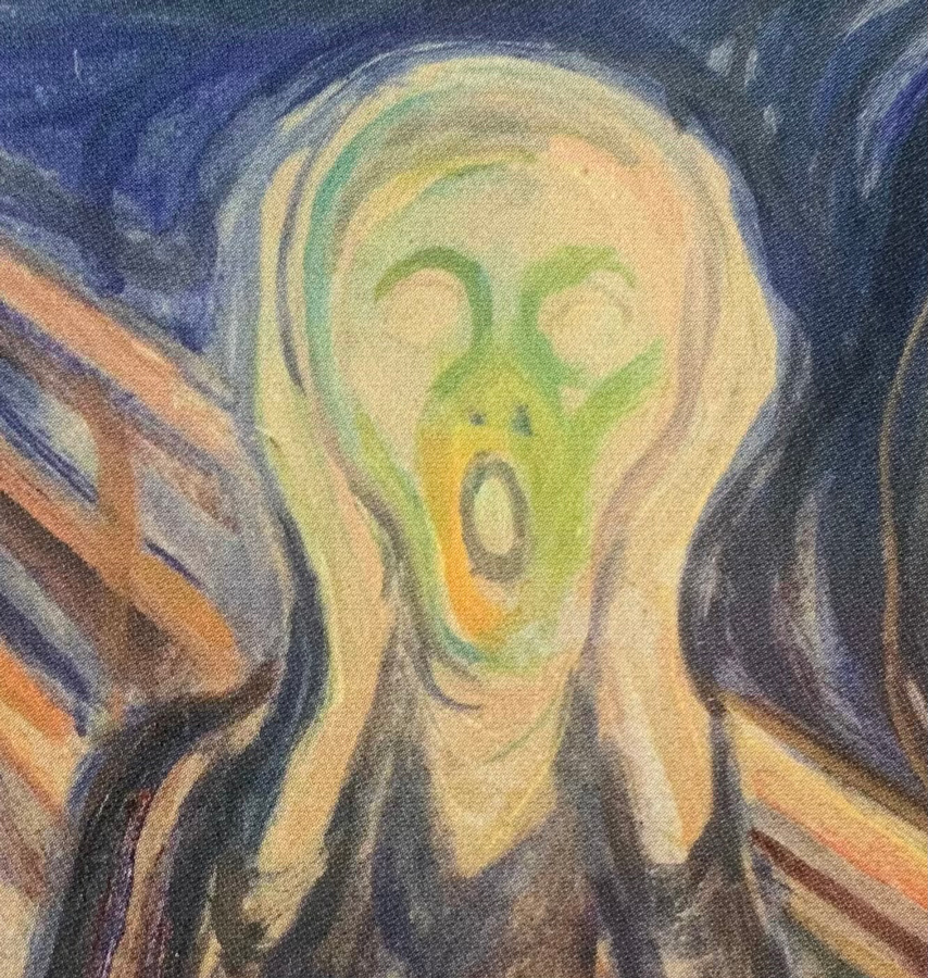 Schilderij de schreeuw van Edvard Munch