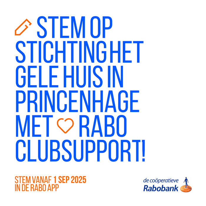 Stem op stichting Het Gele huis in Princenhage met Rabo clubsupport