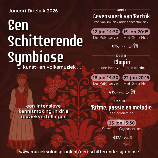 Muziek Salon spronk januari 2026