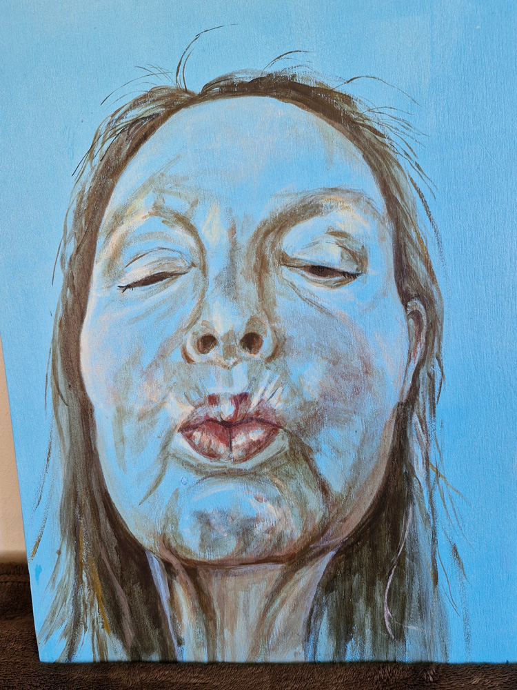 zelfportret Miriam Tanke