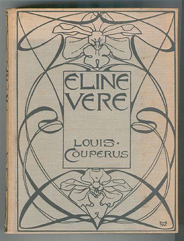 Boekkaft van Eline Vere gescreven door Louis Couperus
