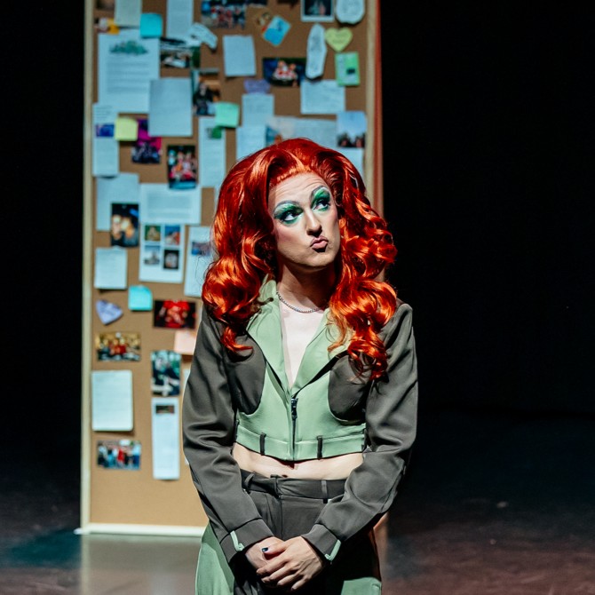 Drag queen ~emily Salvia