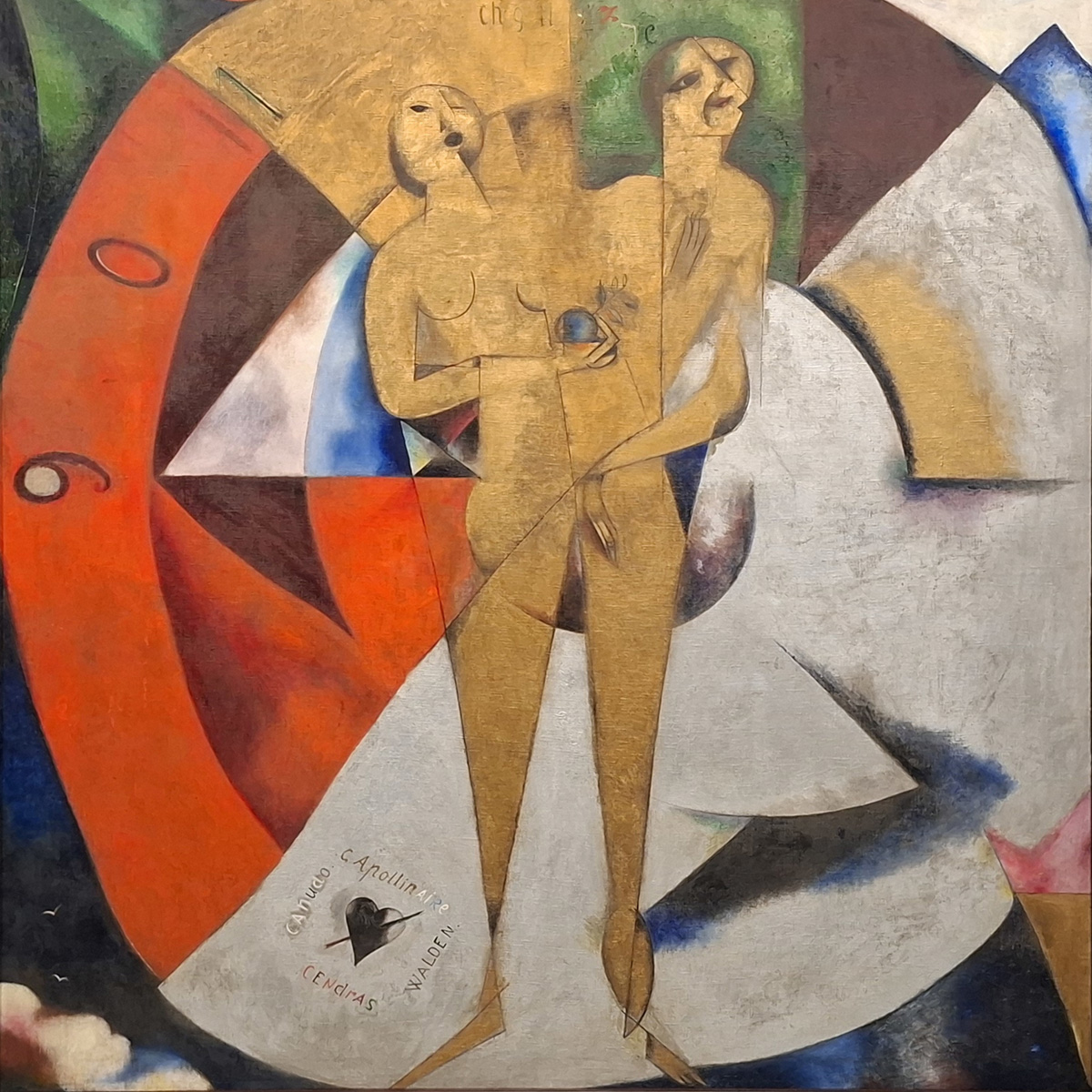 kunstwerk van Chagall - dualiteit van de mens